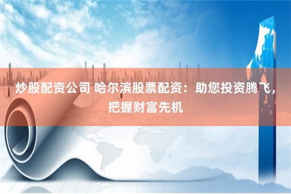 炒股配资公司 哈尔滨股票配资：助您投资腾飞，把握财富先机